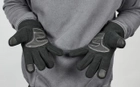 Мужские флисовые перчатки тактические M-Tac черные M (77421) - изображение 4