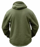 Флісова куртка з капюшоном на замку зелена M - зображення 3