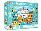 Puzzle Galt Pirate Ship 50 elementów (5011979552648) - obraz 1