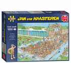 Puzzle Jumbo Jan van Haasteren Pool PileUp 1000 elementów (8710126200391) - obraz 1