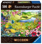 Puzzle drewniane Ravensburger Nature Garden 500 elementów (4005556175130) - obraz 1