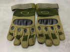 Перчатки тактические пальцевые, цвет Олива, размер XL - изображение 3