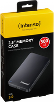 Dysk twardy Intenso 2.5 500GB Memory Case USB 3.0 Czarny (6021530) - obraz 4