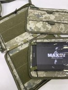 Посилений тактичний чохол для планшета MAX-SV 12/12,5 дюймів із додатковою панеллю. - зображення 3