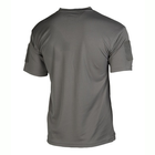 Футболка швидкосохнуча MIL-TEC Tactical T-Shirt Quickdry Urban Сірий 3XL - зображення 2
