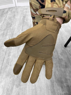 Зимові рукавички софтшел Койот XL - зображення 3