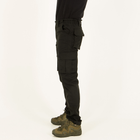 Брюки мужские Карго повседневные с карманами, ткань канвас, цвет черный, 50 - изображение 2