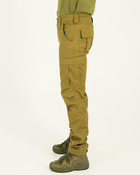 Брюки мужские с карманами и утяжками под коленом, демисезонные, цвет койот, 58 - изображение 10