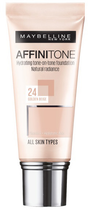 Podkład do twarzy Maybelline Affinitone Foundation nawilżający 24 Golden Beige 30 ml (3600530427505) - obraz 1