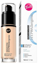Fluid Bell HypoAllergenic Mat&Soft Make-Up hypoalergiczny matujący 01 Light Beige 30 g (5902082504047) - obraz 1