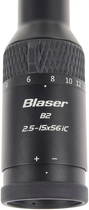 Приціл оптичний Blaser B2 2,5-15х56 iC сітка 4А з підсвічуванням. QDC. Шина ZM/VM (FGH-345) - зображення 7