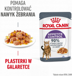 Вологий корм для дорослих котів Royal Canin Appetite Control Care шматочки в желе 12 х 85 г (9003579016916) - зображення 5