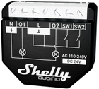 Розумний перемикач Shelly "Qubino Wave 2PM" двоканальний 16 А облік електроенергії (3800235269015) - зображення 1