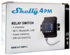 Inteligentny przełącznik Shelly "Pro 4PM" LAN Wi-Fi i BT czterokanałowy 40 A pomiar energii (3800235268049) - obraz 3