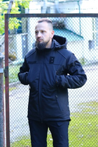 Куртка зимняя Полиция Vik-Tailor SoftShell Черная 50 - изображение 10
