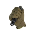 Тактичні рукавиці повнопалі із захистом Олива S - зображення 5