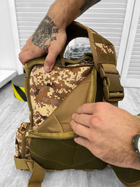 Однолямковий рюкзак sahara Піксель 15л - зображення 4