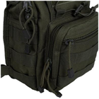 Рюкзак однолямочный через плечо Shoulder Bag, "MOLLE" Оливковый - изображение 13