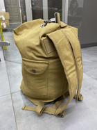 Баул тактичний,YAKEDA, колір койот, 45x26x20cm армійський речмішок, тактична сумка для військових - зображення 8