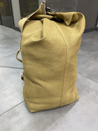 Баул тактический,YAKEDA, цвет койот, 45x26x20cm армейский вещмешок, тактическая сумка для военных - изображение 10
