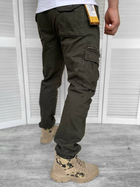 Тактичні штани leon Оліва XL - зображення 3