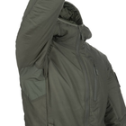 Куртка Helikon-Tex Wolfhound Hoodie® Climashield® Apex Alpha Green L - зображення 7