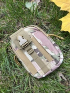 Тактический подсумок Molle сумка органайзер для телефона универсальная мультикам - изображение 6