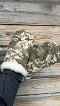 Теплые камуфляжные рукавицы ЛегІт 01 - зображення 2