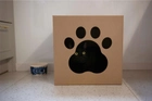 Domek kartonowy i drapak Carton+ Pets Netti 75 x 75 cm (5905741102004) - obraz 2
