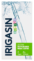 Набір для промивання носа та синусів для дітей Irigasin Junior 12 саше + флакон (5906071059709)