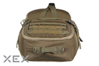 Сумка-баул/рюкзак 2Е Tactical, XL, зелена (2E-MILDUFBKP-XL-OG) - зображення 4