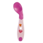 Łyżeczka pierwsza Chicco Baby's First Spoon 8 m + różowa (8058664111084) - obraz 1