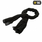 Маскировочный снайперский шарф Сетка М-Тас Black, куфия арафатка чёрная, тактический Шейный мужской платок, 40909002 - изображение 3