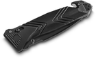 Нож Tb Outdoor CAC Nitrox PA6 стропорез штопор стеклобой Черный (11060061) - изображение 3