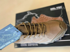 Мужские ботинки кроссовки прочные и универсальные для отдыха и путешествий Mil-Tec с мембраной 44 размер Койот M-T - изображение 4