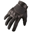 Перчатки кожаные XL Черные Mil-Tec с регулируемыми застежками и усиленной защитой водонепроницаемые (12504202-11-XL) M-T - изображение 2
