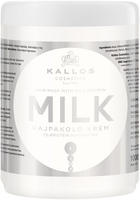 Maska do włosów Kallos KJMN Milk z proteinami mlecznymi 1000 ml (5998889511395) - obraz 1