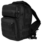 Тактический рюкзак однолямочный Mil-Tec Asault Black 9л 14059102 - изображение 4