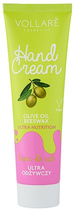 Крем для рук Vollare Cosmetics Hand Cream ультра поживний з оливковою олією 100 мл (5902026641609) - зображення 1
