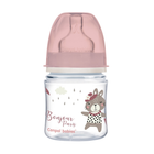 Butelka Canpol Babies EasyStart szeroka antykolkowa różowa 120 ml (5901691844360) - obraz 2