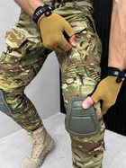 Штаны тактические комуфляжные с наколенниками G3 Мультикам Т6576 M - изображение 8