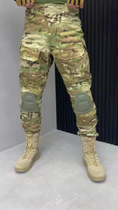 Штаны тактические комуфляжные с наколенниками G3 Мультикам Т6576 M - изображение 10