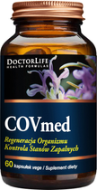 Suplement diety Doctor Life COVmed regeneracja organizmu po Covid-19 60 kapsułek (5903317644804) - obraz 1