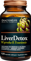 Suplement diety Doctor Life Liver Detox 120 kapsułek (5906874819708)