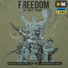 M-Tac футболка Freedom Light Olive M - зображення 5