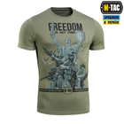 M-Tac футболка Freedom Light Olive L - зображення 3