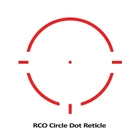Коліматорний приціл AT3 RCO Circle Dot з точкою 2 МОА та регульованими кронштейнами - зображення 3