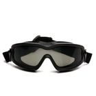 Тактические очки с уплотнителем Pyramex i-Force Slim Anti-Fog Черные защитные для стрельбы военные 0 - изображение 6