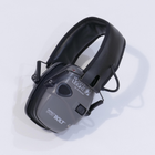 Навушники активні шумоподавлюючі Impact Sport BOLT R-02232 Gray Сірі тактичні для стрільби - зображення 11