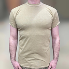 Футболка Хаки тактическая, 100% хлопок, размер XXL, нижнее белье для военных, нательная футболка - изображение 1